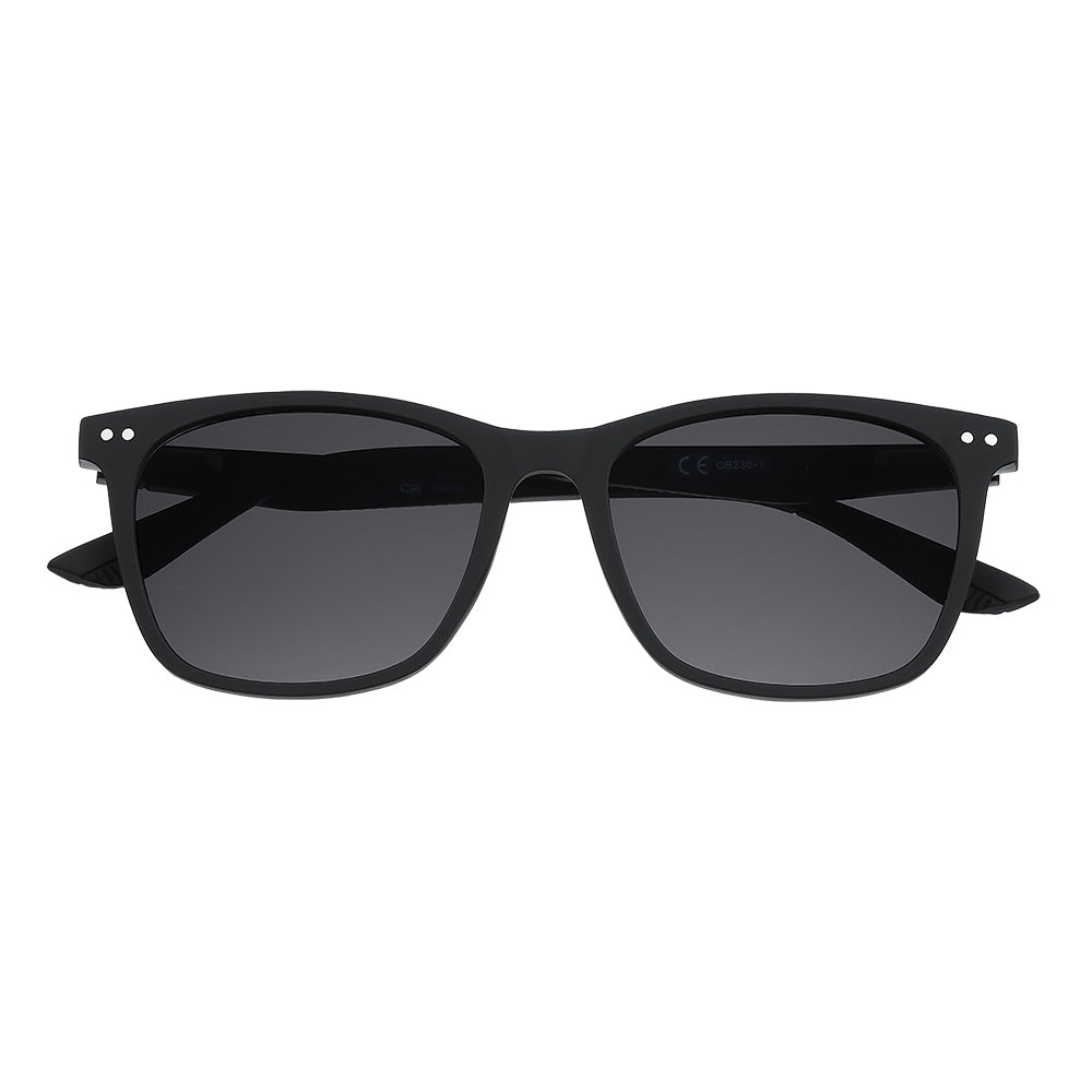 Gafas de sol angulares con montura fina