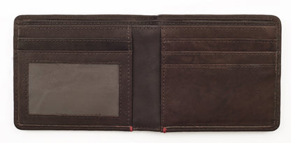 Portefeuille horizontal ouvert avec marque Zippo