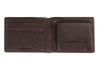 Portefeuille horizontal ouvert avec marque Zippo