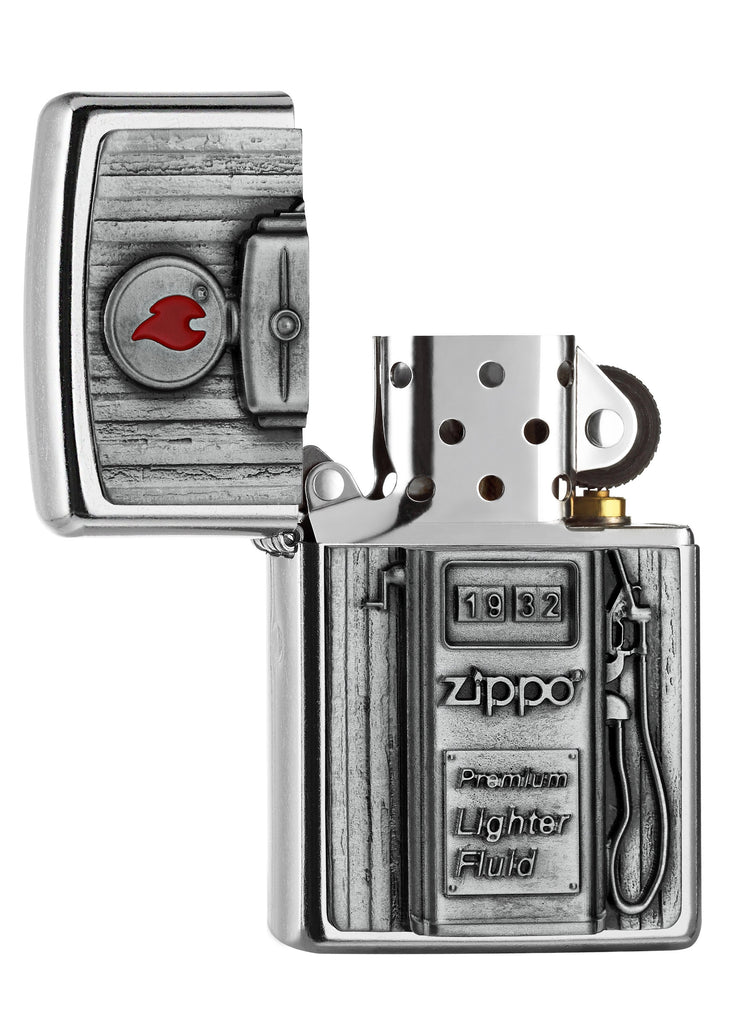 Zippo - Mechero de gasolina (3 piezas, resistente al viento, incluye  grabado), diseño de leyenda : : Salud y cuidado personal