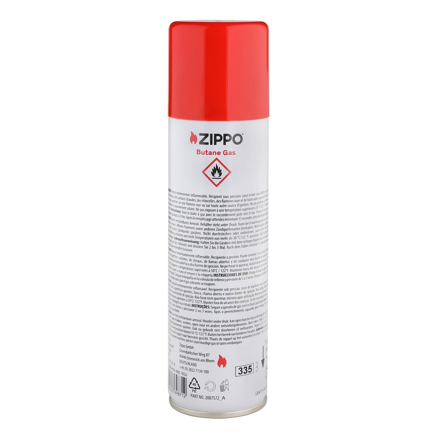 Gas Butano Zippo (250 ml)