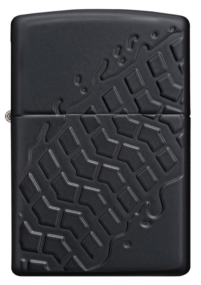 Armor® Black Matte Deep Carved