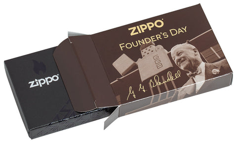 Encendedor Zippo Fourder's day 2023 storm en caja de regalo