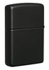 Rückansicht 3/4 Winkel Zippo Feuerzeug Harley-Davidson® schwarz matt Online Only