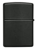Rückansicht Zippo Feuerzeug Harley-Davidson® schwarz matt Online Only