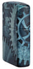 Seitenansicht vorne 3/4 Winkel Zippo Feuerzeug 540 Grad Gear Wheels Design mit Zahnrädern Online Only