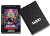 Zippo Feuerzeug 360 Grad Design Dollar Schein mit George Washington Online Only in geöffneter Premium Geschenkbox