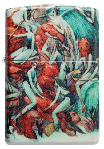 Vue de face briquet Zippo Marija Tiurina