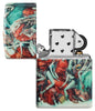 Briquet Zippo Marija Tiurina ouvert
