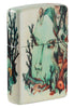 Vue de côté arrière briquet Zippo Marija Tiurina