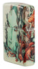 Vue de côté arrière briquet Zippo Marija Tiurina