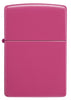 Encendedor Zippo Vista frontal Modelo de base de frecuencia rosa suave