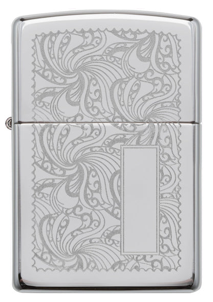 Vista frontal del mechero a prueba de viento Zippo Seamless Pattern
