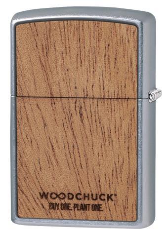 Vue de dos Zippo Woodchuck 