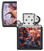 Briquet Zippo attaque de dragons, ouvert