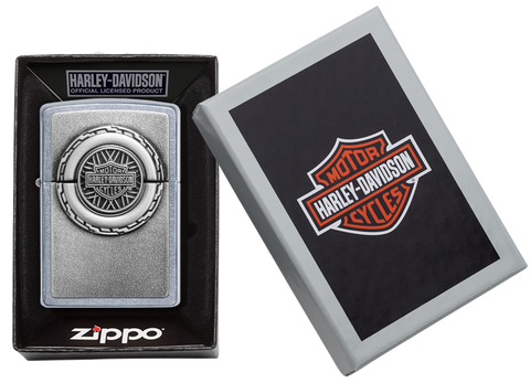 Mechero a prueba de viento Zippo Harley-Davidson® en su caja de regalo