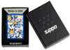 Mechero a prueba de viento Zippo Tropical Birds Design en su caja de regalo