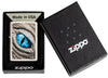 Mechero a prueba de viento Zippo Dragon Eye en su caja de regalo