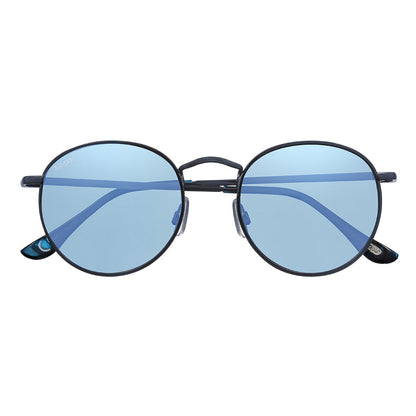 Gafas de sol Zippo con cristales redondos y montura metálica fina en color azul