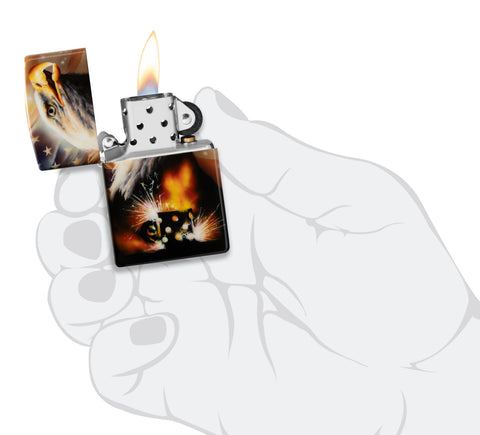 Mazzi 2023 Artist Livestream Airbrushed Lighter