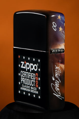 Mazzi 2023 Artist Livestream Airbrushed Lighter